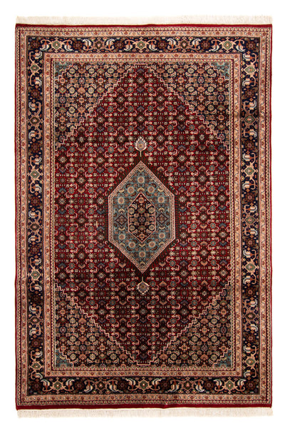 Indo Bidjar Rug 198x298cm - Oriental Rug - red
