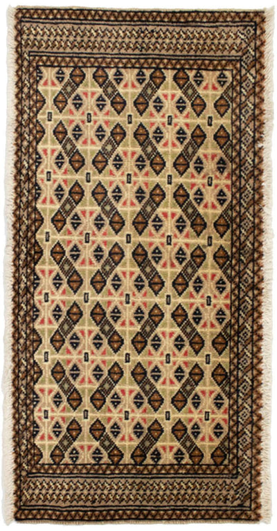 Turkaman Rug 50x100cm - Persian Rugs