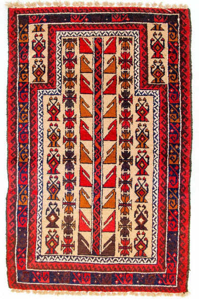 Belutsch Rug 79x126cm - Oriental Rug