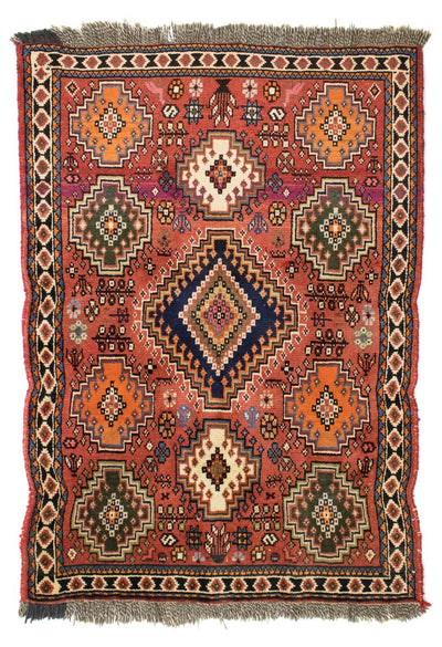 Qashqai Rug 100x144cm - Persian Rugs