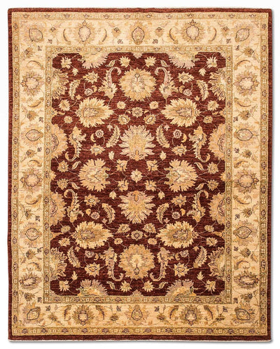 Ziegler Rug 178x219cm - Oriental Rug - bordeaux red