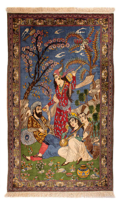 Tabriz - 50 Raj Rug 117x198cm - Persian Rugs