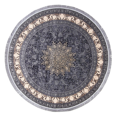 Oriental Woven Rug Golden Glam