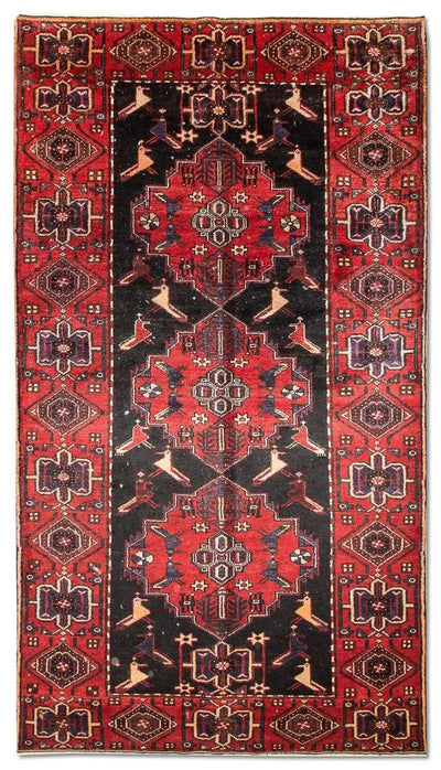 Hamadan Rug 153x302cm - Persian Rugs - blue