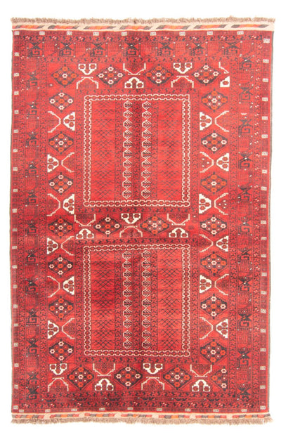 Turkaman Rug 158x237cm - Persian Rugs - red