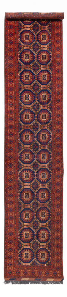 Afghan Rug 80x394cm - Oriental Rug