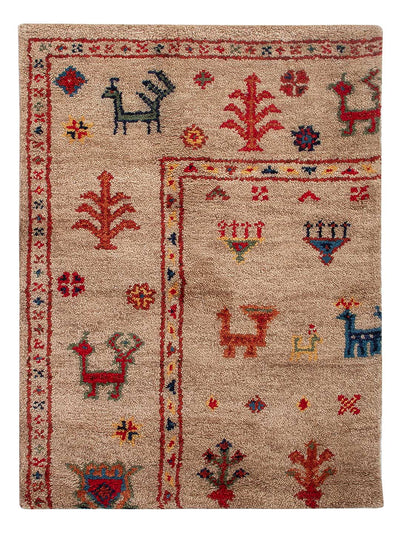 Indo Gabbeh Rug - Wool Rug