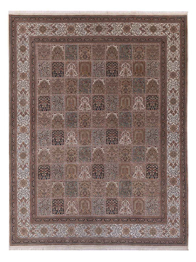 Indo Qom Rug - Oriental Rug