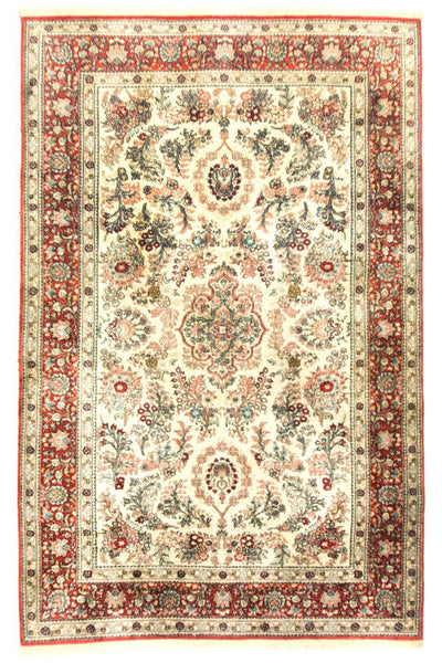 Chinese Silk Rug 96x149cm - Oriental Rug