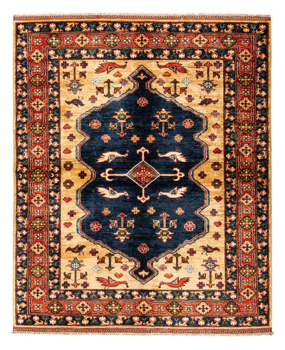 Afghan Rug 152x200cm - Oriental Rug - dark blue
