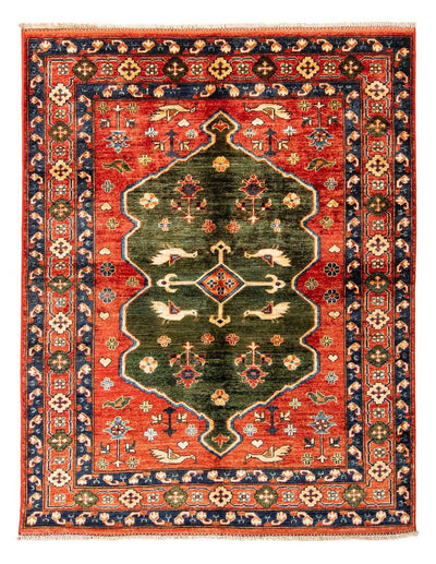 Afghan Rug 150x195cm - Oriental Rug - red
