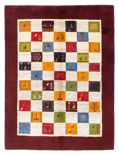 Persian Gabbeh Rug 155x197cm - Perserteppich Wollteppich
