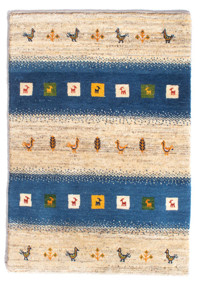 Persian Gabbeh Rug 85x123cm - Perserteppich Wollteppich