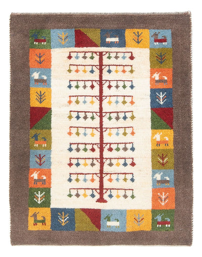 Persian Gabbeh Rug 63x90cm - Perserteppich Wollteppich