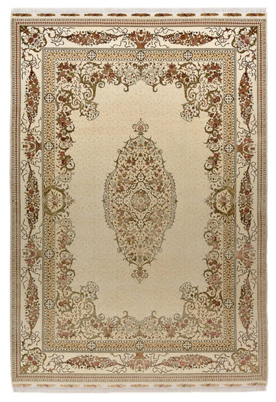 Indo Tabriz Rug 209x304cm - Oriental Rug