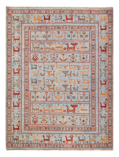 Ariana Rug 157x197cm - Oriental Rug - light blue