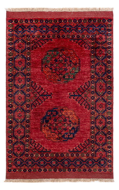 Afghan Rug 103x151cm - Oriental Rug - red