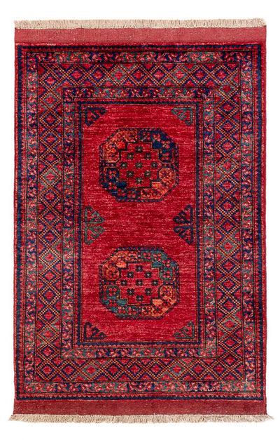 Afghan Rug 102x150cm - Oriental Rug - red