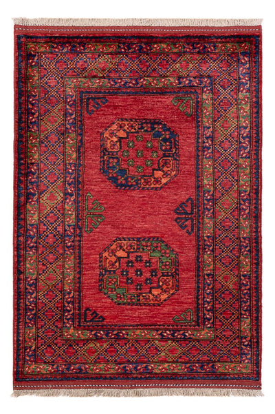 Afghan Rug 108x154cm - Oriental Rug - red