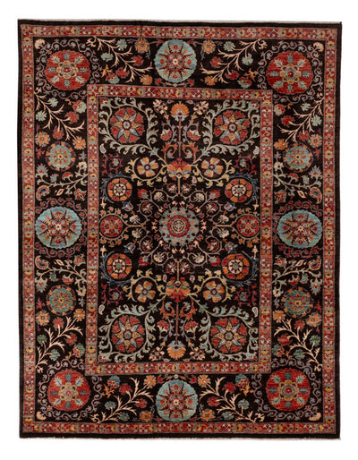 Ariana Rug 186x251cm - Oriental Rug - black