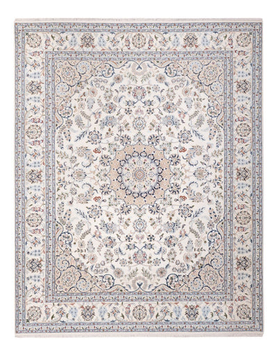 Indo Nain Rug 241x303cm - Oriental Rug - white