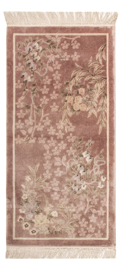 Chinese Silk Rug 62x123cm - Oriental Rug