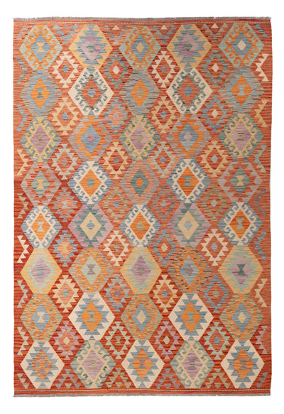 Kilim Maimana Rug 199x297cm - Wool Rug - multicolored