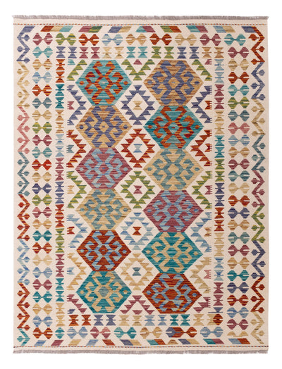 Kilim Maimana Rug 157x195cm - Wool Rug