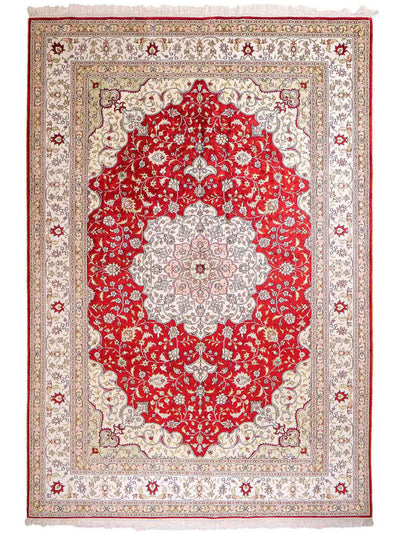 Chinese Silk Rug 188x272cm - Oriental Rug