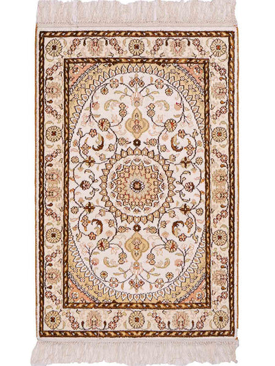 Chinese Silk Rug 59x88cm - Oriental Rug