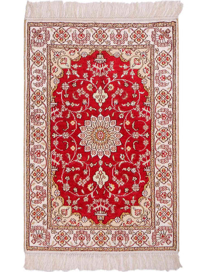 Chinese Silk Rug 62x90cm - Oriental Rug