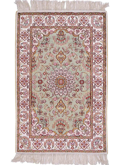 Chinese Silk Rug 63x92cm - Oriental Rug