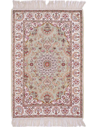 Chinese Silk Rug 63x92cm - Oriental Rug