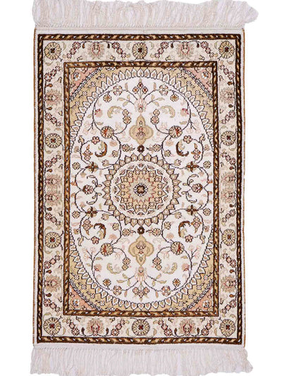 Chinese Silk Rug 61x89cm - Oriental Rug