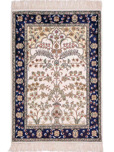 Chinese Silk Rug 62x90cm - Oriental Rug