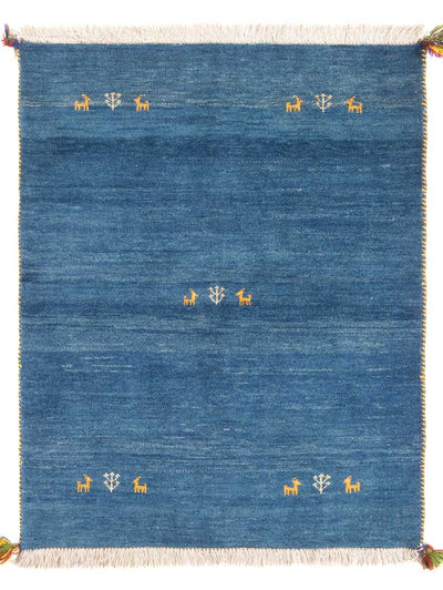 Persian Gabbeh Rug 106x145cm - Perserteppich Wollteppich