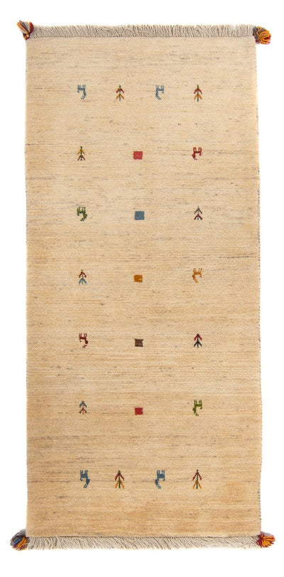 Persian Gabbeh Rug 82x200cm - Perserteppich Wollteppich