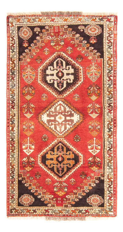Qashqai Rug 83x160cm - Persian Rugs - red