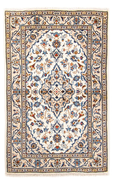 Kashan Rug 96x154cm - Persian Rugs - beige