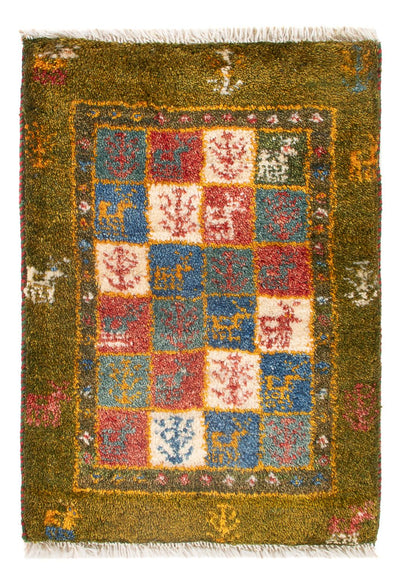 Persian Gabbeh Rug 40x60cm - Perserteppich Wollteppich