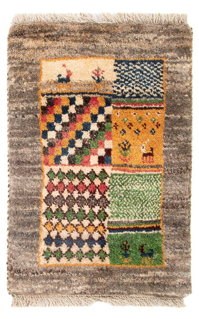 Persian Gabbeh Rug 40x60cm - Perserteppich Wollteppich