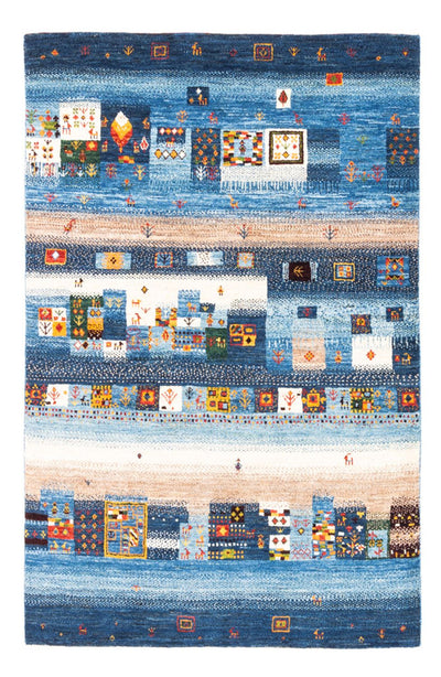 Loribaft Rug 122x178cm - Perserteppich Wollteppich