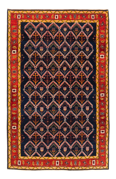Persian Gabbeh Rug 143x205cm - Perserteppich Wollteppich
