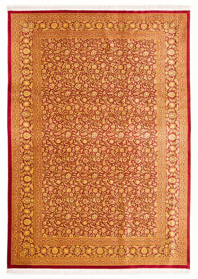 Qom Silk Rug 205x300cm - Persian Rugs