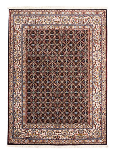 Moud Rug 144x195cm - Persian Rugs - dark blue