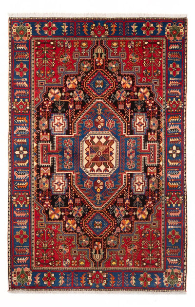 Nahavand Rug 143x187cm - Persian Rugs - blue