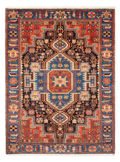 Nahavand Rug 142x198cm - Persian Rugs - blue