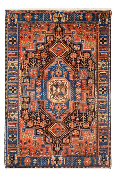 Nahavand Rug 138x200cm - Persian Rugs - blue