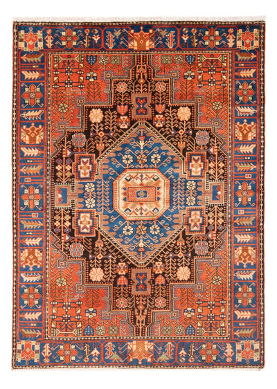 Nahavand Rug 137x197cm - Persian Rugs - blue
