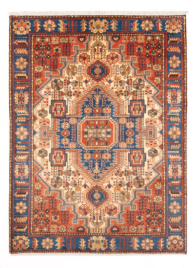 Nahavand Rug 142x196cm - Persian Rugs - blue